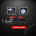 Đèn pin XML-T6 siêu sáng có zoom tầm chiếu xa