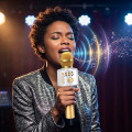 Micro karaoke bluetooth cầm tay không dây tiện dụng