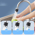 Đầu vòi rửa bát tăng áp 3 chế độ bằng hợp kim không gỉ 