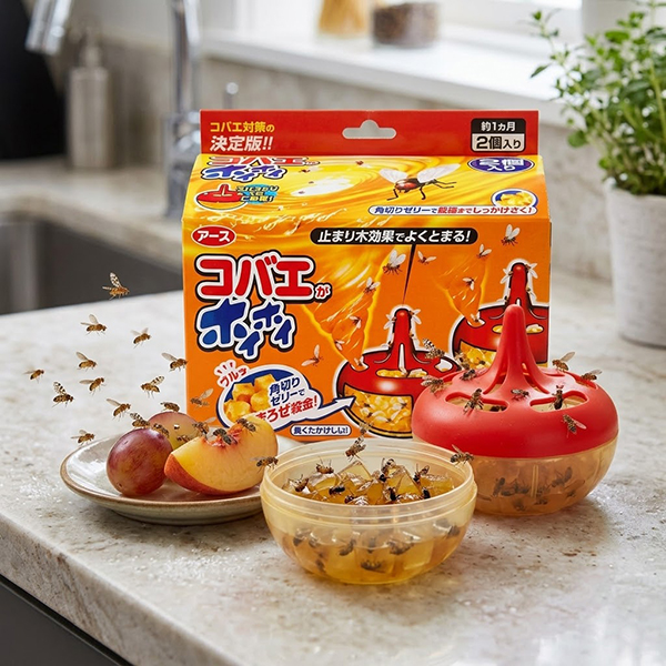 Bẫy diệt ruồi giấm, ruồi hoa quả đa năng an toàn