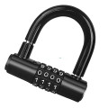Ổ khóa số chữ U 4 mã chống trộm, không dùng chìa khóa