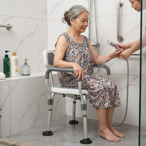 Ghế tắm gấp gọn cho người già và bà bầu, chịu lực tốt, an toàn khi tắm