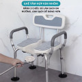 Ghế tắm gấp gọn cho người già và bà bầu, chịu lực tốt, an toàn khi tắm