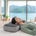 Gối cao su non công thái học thoáng khí nâng đỡ đầu cổ vai khi ngủ Ema