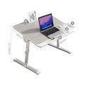 Bàn laptop gấp gọn có ngăn kéo tích hợp 4 cổng usb làm việc đa năng