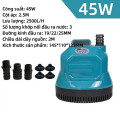 Máy bơm hút đáy bể cá công suất khoẻ làm sạch hồ cá, DL-003 (25W)