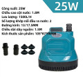 Máy bơm hút đáy bể cá công suất khoẻ làm sạch hồ cá, DL-003 (25W)