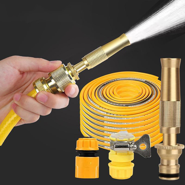Bộ vòi xịt áp lực cao đồng thau linh hoạt chế độ tưới cây rửa xe
