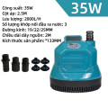 Máy bơm hút đáy bể cá công suất khoẻ làm sạch hồ cá, DL-004 (35W)