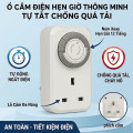 Ổ cắm hẹn giờ MT01A-VN tự động điều khiển cơ học tiết kiệm nguồn điện