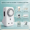 Ổ cắm hẹn giờ MT01A-VN tự động điều khiển cơ học tiết kiệm nguồn điện