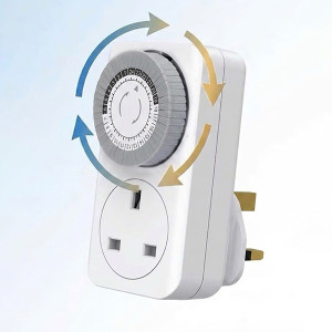 Ổ cắm hẹn giờ MT01A-VN tự động điều khiển cơ học tiết kiệm nguồn điện