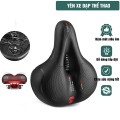 Yên xe đạp active dáng thể thao êm ái, phù hợp với mọi loại xe