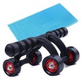 Con lăn tập cơ bụng 4 bánh cải thiện dáng 