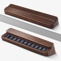 Bảng ghi số điện thoại gắn taplo vân gỗ sang trọng