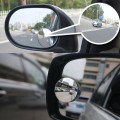 Bộ 2 gương cầu lồi gắn kính chiếu hậu ô tô không viền xoay 360 độ