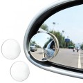 Bộ 2 gương cầu lồi gắn kính chiếu hậu ô tô không viền xoay 360 độ