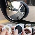 Bộ 2 gương cầu lồi gắn kính chiếu hậu ô tô không viền xoay 360 độ
