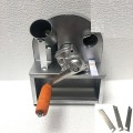 Máy thái hành tỏi, củ quả quay tay có nắp đậy