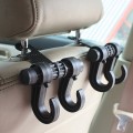 Móc đôi treo đồ sau ghế xe ô tô 2S đa năng