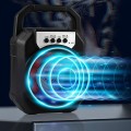 Loa kẹo kéo bluetooth karaoke mini nhỏ gọn, tiện lợi tặng kèm mic