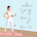 Dây kéo đàn hồi kháng lực tập thể dục đa năng số 8, 1 cái