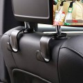Bộ 4 móc treo đồ sau ghế ô tô đa năng nhỏ gọn