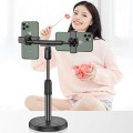 Đế kẹp 2 điện thoại livetream, quay video điều chỉnh cao thấp thuận tiện