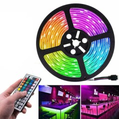  Đèn led RGB đổi màu điều khiển bằng điện thoại thông minh, 1m + dây kết nối app