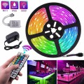  Đèn led RGB đổi màu điều khiển bằng điện thoại thông minh, 1m + dây kết nối app