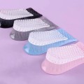 Lót giày tăng chiều cao gel nửa bàn trong suốt cho nam và nữ, 1 lớp lót - Cao 2cm	