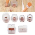Dụng cụ bọc chân bàn ghế an toàn chống trơn trượt (set 4 miếng), Tròn 25-29 mm ( size to)