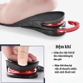Cặp lót giày tăng chiều cao cả bàn có đệm khí cho nam và nữ, 1 cặp 1.5cm (lót mỏng)	