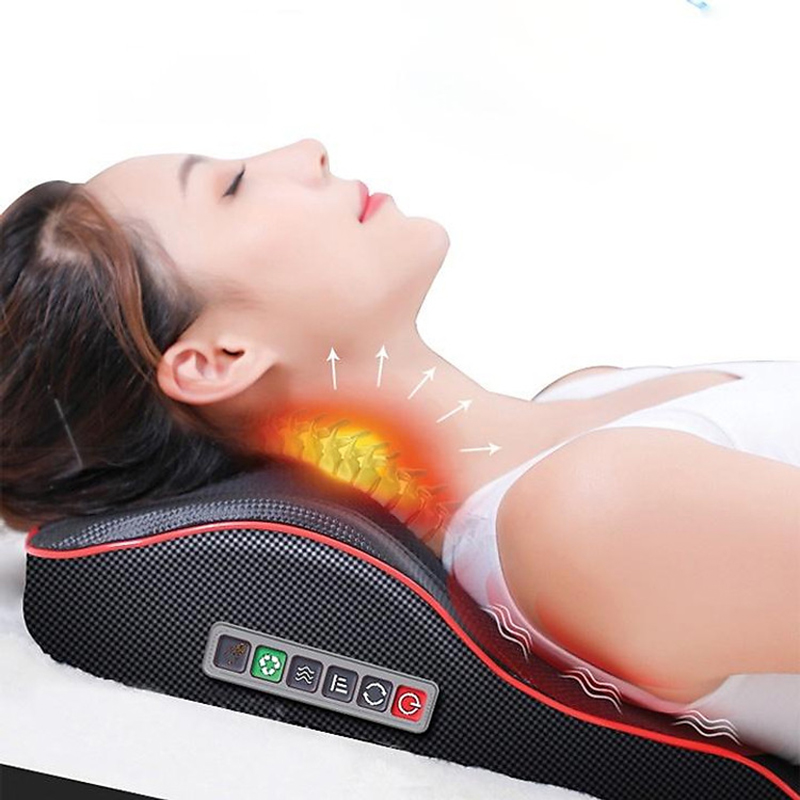 Gối massage hồng ngoại tựa lưng cao cấp