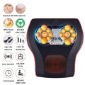 Gối massage hồng ngoại tựa lưng cao cấp, Màu đen