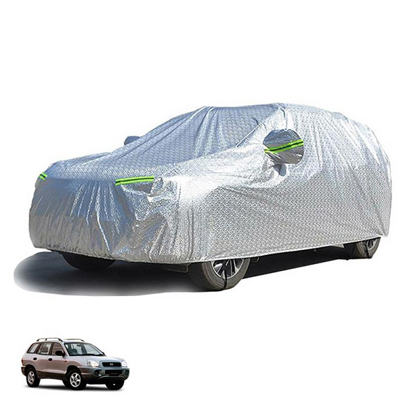 Bạt phủ xe hơi 3 lớp tráng gương cách nhiệt dày dặn