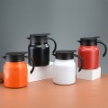 Ấm pha trà, cà phê giữ nhiệt đa năng dung tích 1000ml, Màu đen - Không hiển thị nhiệt độ