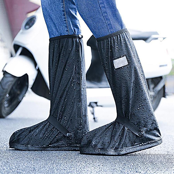 Ủng đi mưa cổ cao đế cao su chống thấm, chống trơn