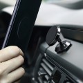 Chân đế đỡ điện thoại trên ô tô hít nam châm, xoay 360 độ, Màu đen