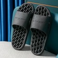 Dép đi trong nhà có lỗ thoáng khí chống trơn trượt siêu êm, Màu xám - Size 42-43 - 1 đôi