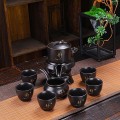 Bộ ấm pha trà cối xay sang trọng hoa văn sắc nét cao cấp, Hoa văn