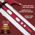 Máy làm tóc uốn duỗi đa năng tạo kiểu thời trang, Màu hồng