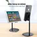 Giá đỡ điện thoại, ipad đa năng tiện dụng, Màu đen