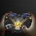 Bao tay chơi game xỏ ngón sợi carbon chống thấm mồ hôi, 1 đôi
