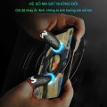 Bao tay chơi game xỏ ngón sợi carbon chống thấm mồ hôi, 1 đôi