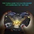 Bao tay chơi game xỏ ngón sợi carbon chống thấm mồ hôi, 1 đôi