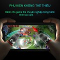 Bao tay chơi game xỏ ngón sợi carbon chống thấm mồ hôi, 1 đôi