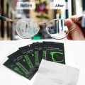 Khăn lau kính nano chống đọng hơi nước dùng nhiều lần, Combo 30 chiếc
