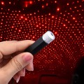 Đèn led bầu trời sao chiếu trần xe ô tô, trần nhà cắm cổng USB, Ánh sáng tím