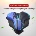 Nệm bọc yên xe đạp silicon cao cấp, Màu đỏ đen